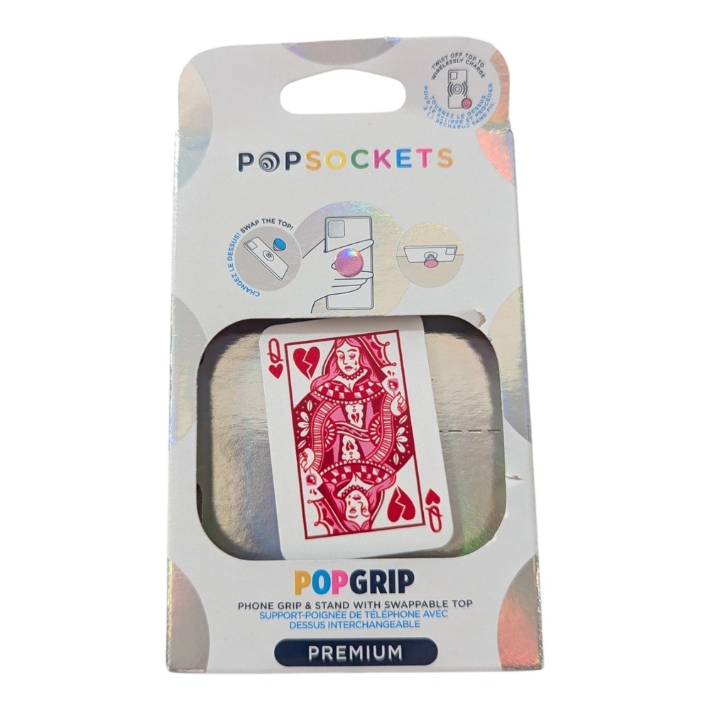 36-O PopSockets - PopGrip Cell Phone Grip & Stand - Heartbreaker Queen